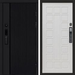 Входная дверь Termo-Door Смарт Урбан Black - Престиж бежевый матовый