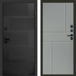 Входная дверь Termo-Door Фаворит - Горизонт Grey софт