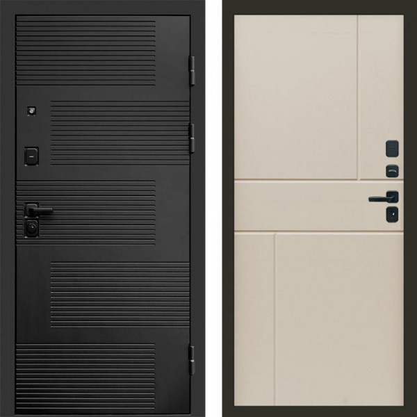 Входная дверь Termo-Door Фаворит - Горизонт Слоновая кость