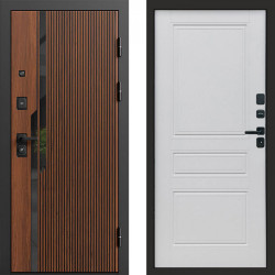 Входная дверь Termo-Door Флекс - Классика белый матовый