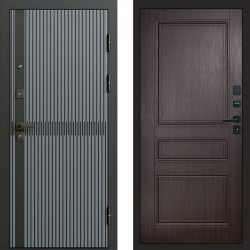 Входная дверь Termo-Door Граунд Грей - Классика венге