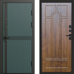 Входная дверь Termo-Door Граунд velutto verde - Арка дуб