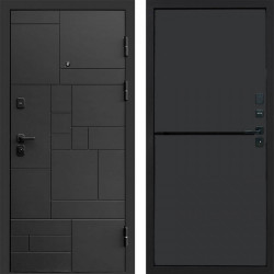 Входная дверь Termo-Door Квадро - Нео Графит
