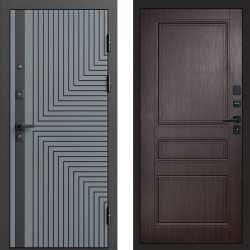 Входная дверь Termo-Door Квантум Грей - Классика венге