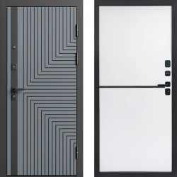 Входная дверь Termo-Door Квантум Грей - Нео White