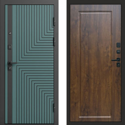 Входная дверь Termo-Door Квантум velutto verde - Гранд Дуб