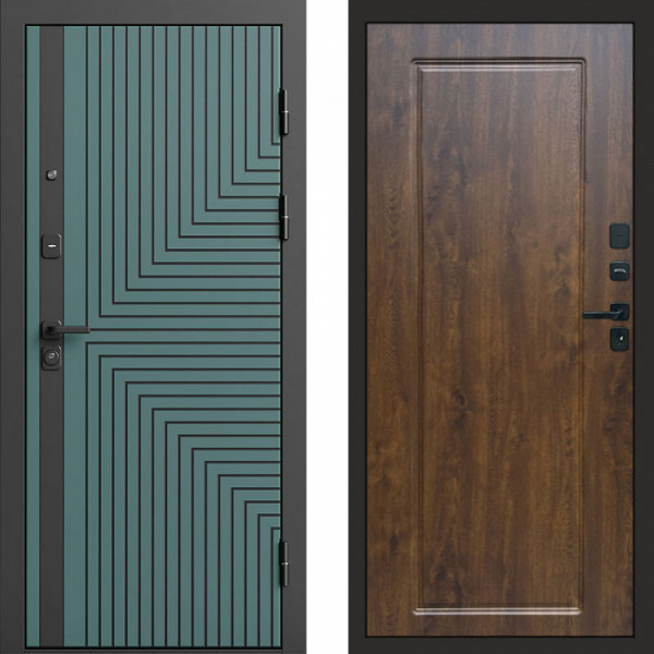 Входная дверь Termo-Door Квантум velutto verde - Гранд Дуб