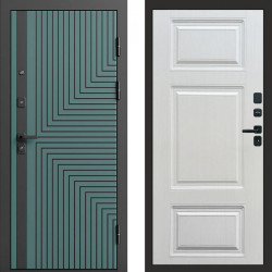 Входная дверь Termo-Door Квантум velutto verde - Лион Лиственница