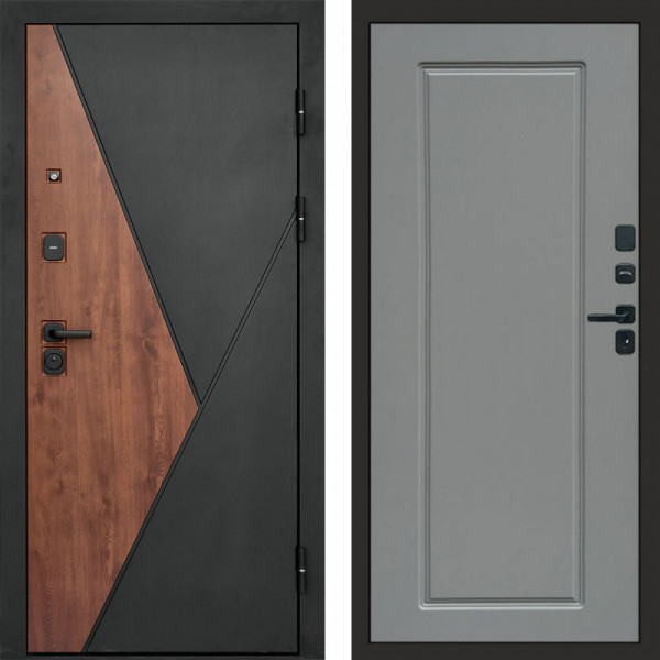 Входная дверь Termo-Door Матрикс Дуб - Гранд Grey софт
