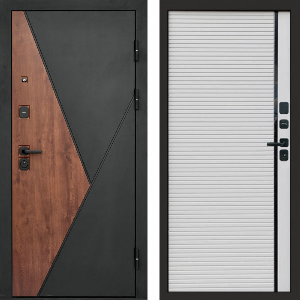 Входная дверь Termo-Door Матрикс Дуб - Porte white