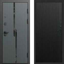 Входная дверь Termo-Door Прайм - Flat Черный кварц
