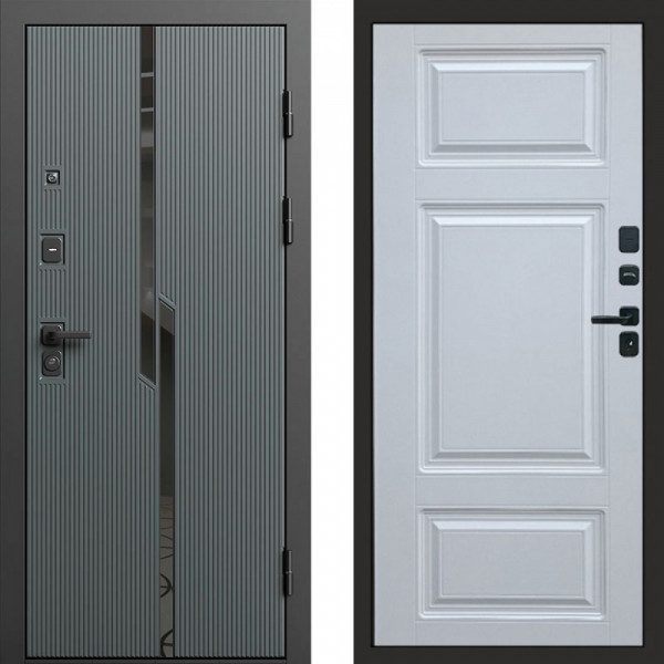Входная дверь Termo-Door Прайм - Лион Белый софт