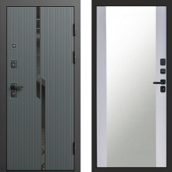 Входная дверь Termo-Door Прайм - Зеркало белый софт