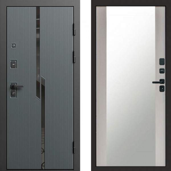 Входная дверь Termo-Door Прайм - Зеркало лиственница