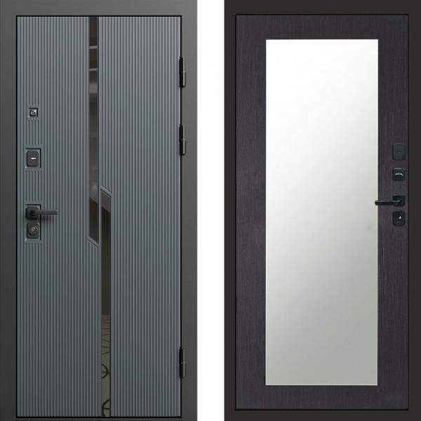 Входная дверь Termo-Door Прайм - Зеркало Триумф венге