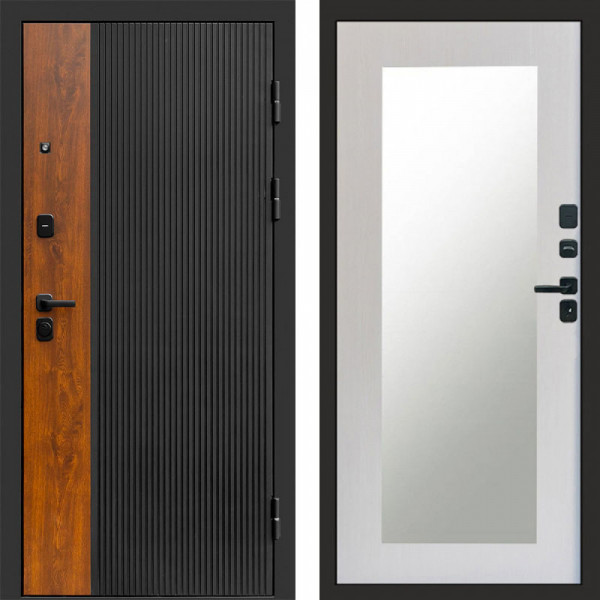 Входная дверь Termo-Door Престиж - Зеркало Триумф лиственница