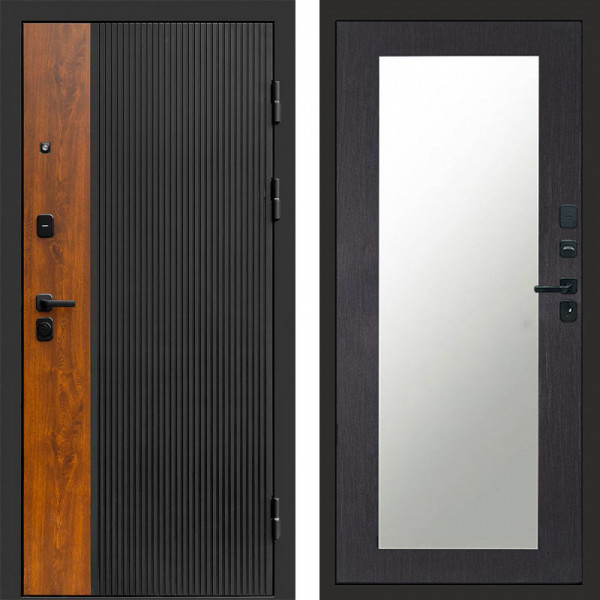 Входная дверь Termo-Door Престиж - Зеркало Триумф венге