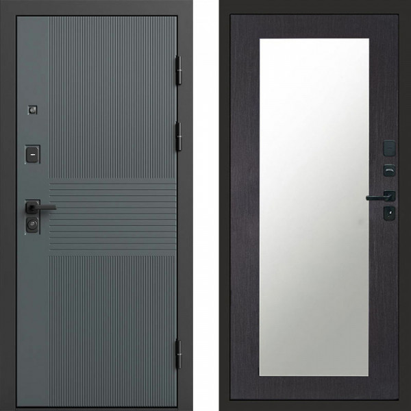 Входная дверь Termo-Door Селект - Зеркало Триумф венге