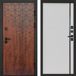 Входная дверь Termo-Door Спейс Дуб Патина - Porte white