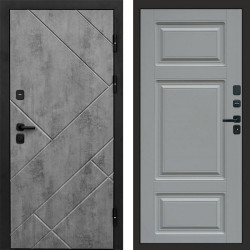 Входная дверь Termo-Door Стоун Бетон - Лион Grey софт