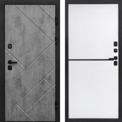 Входная дверь Termo-Door Стоун Бетон - Нео White