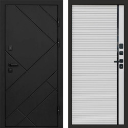 Входная дверь Termo-Door Стоун Блэк - Porte white