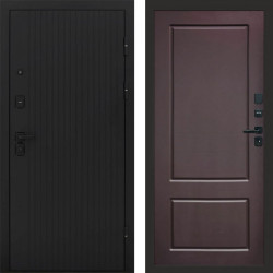 Входная дверь Termo-Door Твист Блэк - Марсель Шоколад