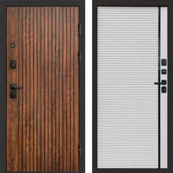 Входная дверь Termo-Door Твист Дуб Патина - Porte white