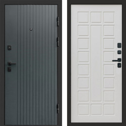 Входная дверь Termo-Door Твист Grey - Престиж бежевый матовый