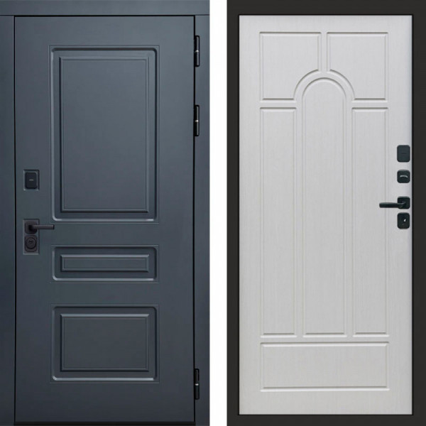 Входная дверь Termo-Door Аляска Графит - Арка лиственница