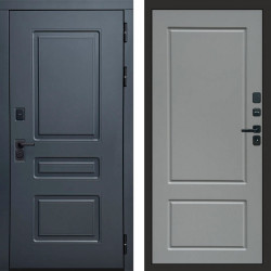 Входная дверь Termo-Door Аляска Графит - Марсель Grey софт