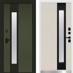 Входная дверь Termo-Door Арктика Грин - White слоновая кость