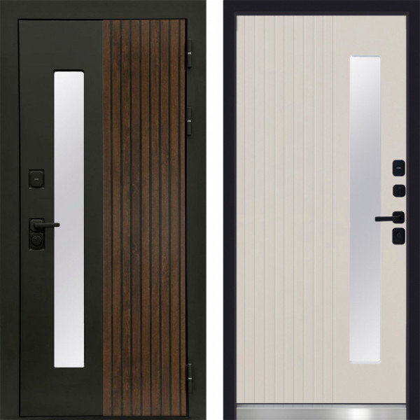 Входная дверь Termo-Door Флагман Дуб - слоновая кость