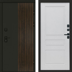 Входная дверь Termo-Door Премиум Форт Дуб - Классика белый матовый