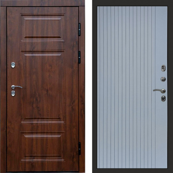 Входная дверь Termo-Door Премиум Орегон Дуб - Flat Grey софт