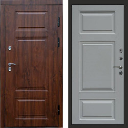 Входная дверь Termo-Door Премиум Орегон Дуб - Лион Grey софт