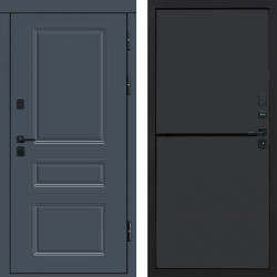 Входная дверь Termo-Door Премиум Орегон Графит - Нео Графит