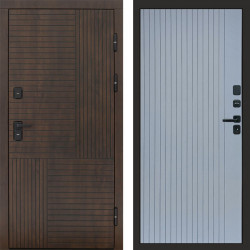 Входная дверь Termo-Door Премиум Веста Дуб - Flat Grey софт