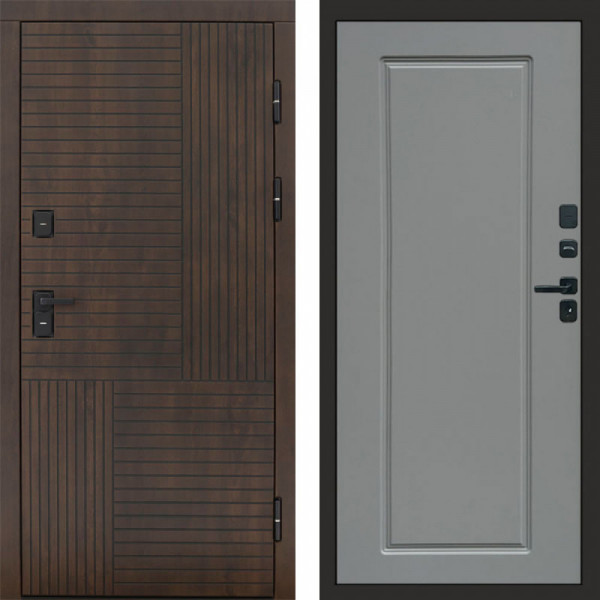 Входная дверь Termo-Door Премиум Веста Дуб - Гранд Grey софт