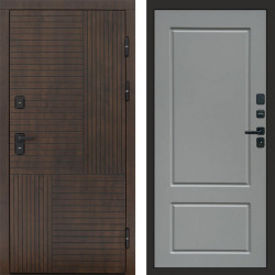 Входная дверь Termo-Door Премиум Веста Дуб - Марсель Grey софт