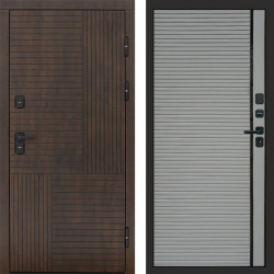 Входная дверь Termo-Door Премиум Веста Дуб - Porte Grey софт