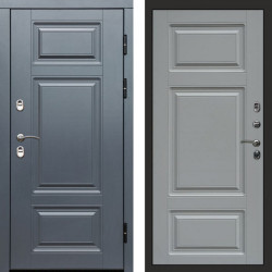 Входная дверь Termo-Door Премиум Винорит Grey - Лион Grey софт