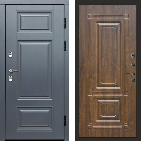 Входная дверь Termo-Door Премиум Винорит Grey - Мадрид Дуб