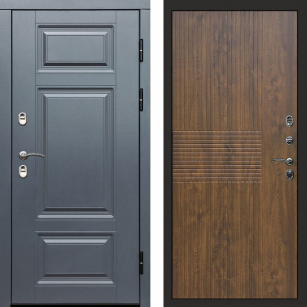 Входная дверь Termo-Door Премиум Винорит Grey - Мастино Дуб
