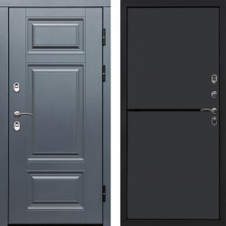 Входная дверь Termo-Door Премиум Винорит Grey - Нео Графит