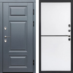 Входная дверь Termo-Door Премиум Винорит Grey - Нео White