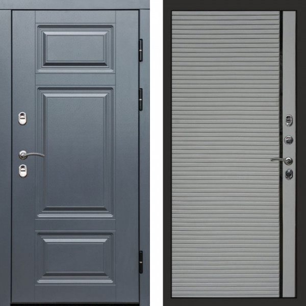 Входная дверь Termo-Door Премиум Винорит Grey - Porte Grey софт