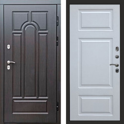 Входная дверь Termo-Door Премиум Винорит Модена Венге - Лион Белый софт