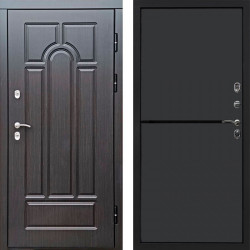 Входная дверь Termo-Door Премиум Винорит Модена Венге - Нео Графит
