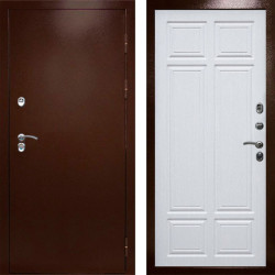 Входная дверь Termo-Door Сибирь Медь Антик - Без серии Лиственница премиум